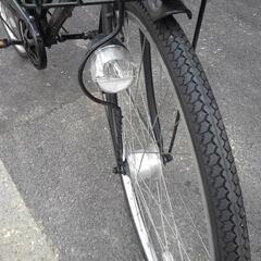 中古自転車３５２０　２７インチ　６段ギヤ　LEDオートライトの画像