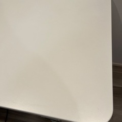(無料)IKEA TOMMARYD テーブル 130x70cm ホワイトの画像