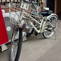 子供用自転車20インチ白　の画像