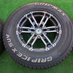 265/65R17 17×8J ET20 プラド ハイラックスの画像