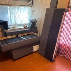 IKEA フリーヘーテン　三人掛けソファベッドの画像