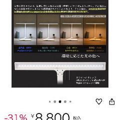 卓上ライトの画像