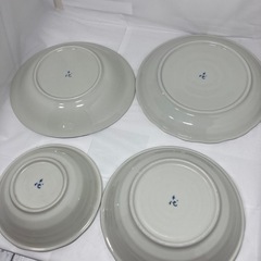 宇野千代 食器 プレート 器 4点セット 花びらの画像