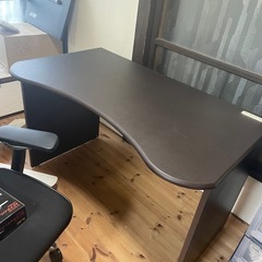 PCデスク 学習机　コンセント付きの画像