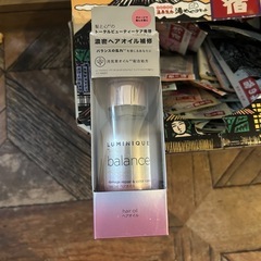 未使用品　ルミニーク　ヘアオイル　旅の宿　入浴剤の画像