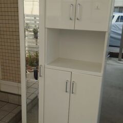 下駄箱ミラー付きの画像