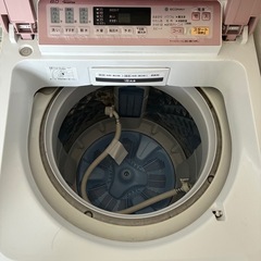 　パナソニック　洗濯機　8kg　NA-FA80H2 2016年製の画像
