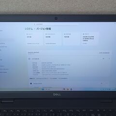 Windows11完全対応　中古ノートパソコン　SSD2枚の画像