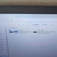 Windows11完全対応　中古ノートパソコン　SSD2枚の画像