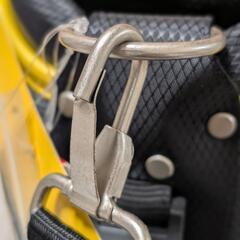 【タグ付き新品】ブリヂストン BRIDGESTONE キャディバッグ ブラック/イエローの画像