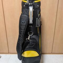 【タグ付き新品】ブリヂストン BRIDGESTONE キャディバッグ ブラック/イエローの画像