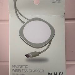 ★使用少ない！★3COINS★マグネットワイヤレス充電器★15w★TYPE-C★急速充電★iphone12〜16対応★の画像