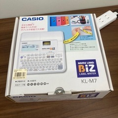 【引取り限定】CASIO ラベルライター KL-M7 の画像