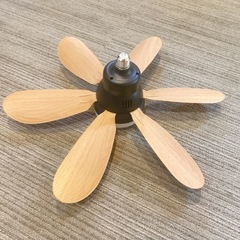 新品未使用 ソケット ファン ライト　リモコン付きの画像