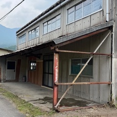 値下げしました！津市美杉村太郎生の貸し倉庫！広いです！