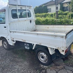 サンバートラック　４WD　オートマ　パワステエアコン　地デジナビ　希少車の画像