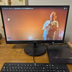 デスクトップPCディスプレイ付き Win11/Office/i3/8GB/SSDの画像