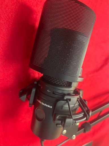 オーディオテクニカ AT2020USB-X USB PC ポップガード ショックマウント付き マイク pc