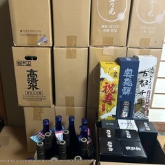 【豪華セット福袋】日本酒・大吟醸・梅酒など約80本まとめ売り（飲み比べ・ギフト用にも）の画像