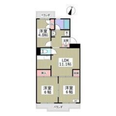 即入居可❕❕🧡💛フリーレント1ヶ月付き💛🧡敷礼ゼロ✨柏駅バス15...