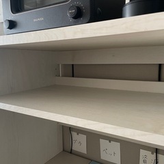家電置き台　レンジ台　ゴミ箱上収納の画像
