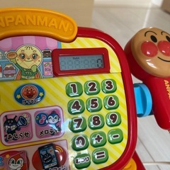 アンパンマンレジスターとアンパンマン買い物カートの画像