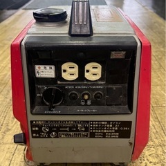中古　新ダイワ　発電機　EG551C ポータブル の画像