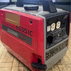 中古　新ダイワ　発電機　EG551C ポータブル の画像