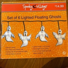 ハロウィングッズ　ライティングの画像