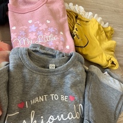 130 女の子　服の画像