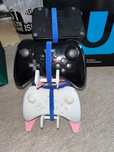 Wii U コントローラー2個ソフト2個付き　