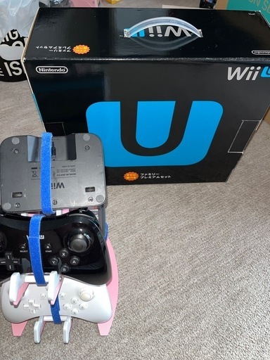 Wii U コントローラー2個ソフト2個付き