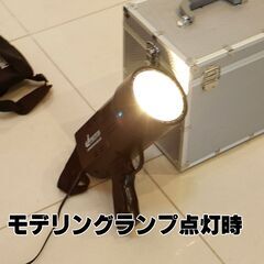 撮影用ストロボ400ｗ（photon）バッテリィ無しの画像