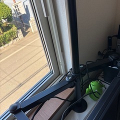 モニターアーム2画面 クランプ式の画像