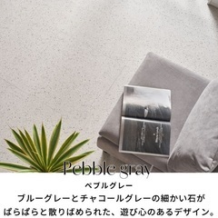 テラゾー風フロアタイル　シール式の画像