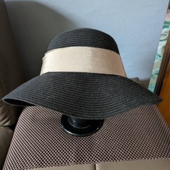新品‼️おしゃれ麦わら帽子リボンが素敵の画像
