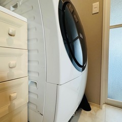 【9/6am引き取り希望】日立 ドラム式洗濯乾燥機 BD-SV110CLの画像