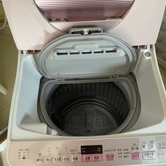 無料 シャープ洗濯機5.5キロ  23，24日で引き取り限定
 の画像