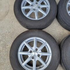 社外アルミホイール 14インチ ブリヂストン レグノGR-XⅡ 185/70R14 4本の画像