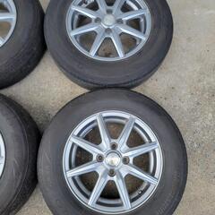 社外アルミホイール 14インチ ブリヂストン レグノGR-XⅡ 185/70R14 4本の画像