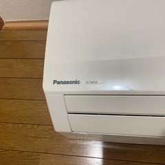 Panasonicルームエアコン冷暖房の画像