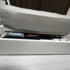 収納付きベッドの画像