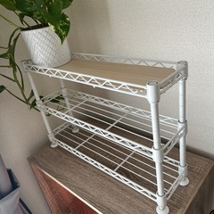 3段収納ラック　スパイスラックの画像