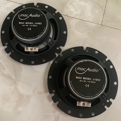 mac audio 16cm コアキシャル スピーカー J1602 マックオーディオ 130w 70w 4Ω 2Way の画像