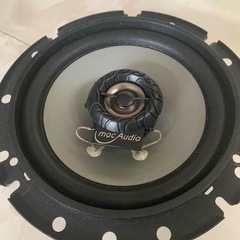 mac audio 16cm コアキシャル スピーカー J1602 マックオーディオ 130w 70w 4Ω 2Way の画像