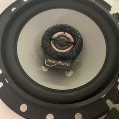 mac audio 16cm コアキシャル スピーカー J1602 マックオーディオ 130w 70w 4Ω 2Way の画像