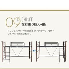 ロフトベッドの画像