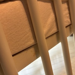 IKEA イケア　ベビーベッド　HENSVIK ホワイト　白　の画像