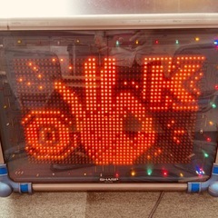 シャープ製　LEDディスプレイシステム NV-P32D LED 電光掲示板　看板 の画像