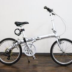 ≪ZC375ジ≫ DAHON/ダホン 折り畳み自転車 route/ルート ミニベロ 20インチ アルミ microSHIFT M25-7搭載/7段階変速 通勤/通学 現状品の画像